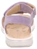 superfit Leren sandalen "Sparkle" paars