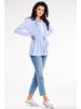 Awama Cardigan in Hellblau