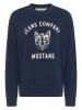 Mustang Sweatshirt "Ben" donkerblauw