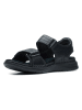 Clarks Leder-Sandalen in Schwarz