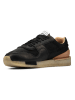 Clarks Leder-Sneakers in Schwarz