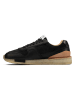 Clarks Leder-Sneakers in Schwarz