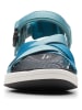 Clarks Sandalen blauw
