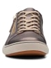 Clarks Leder-Sneakers in Braun