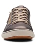 Clarks Skórzane sneakersy w kolorze brązowym