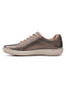 Clarks Leder-Sneakers in Braun