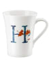 Hutschenreuther Kaffeetassen "H" in Weiß - (H)13,3 x Ø 8,8 cm
