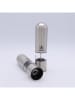 Laguiole 2tlg. Set: Elektrische Salz- & Pfeffermühle in Silber - (H)21 cm