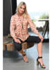 Bleu d'Azur Bluse "Le Cap" in Cognac
