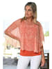 Bleu d'Azur Bluse "Terracotta" in Orange