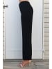 Bleu d'Azur Marlenehose "Ezra" in Schwarz