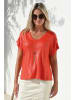 Bleu d'Azur Shirt "Trish" rood