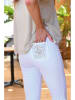Bleu d'Azur Jeans "Yona" - Skinny fit - in Weiß