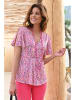 Bleu d'Azur Bluse "Costa" in Lila/ Pink