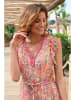 Bleu d'Azur Kleid "Moari" in Orange/ Pink