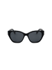 Furla Damskie okulary przeciwsłoneczne w kolorze czarno-granatowym
