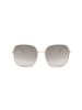 Longchamp Damen-Sonnenbrille in Gold/ Grau