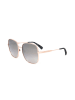 Longchamp Damen-Sonnenbrille in Gold/ Grau