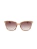 Longchamp Damskie okulary przeciwsłoneczne w kolorze beżowo-jasnobrązowym