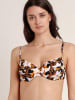 admas Bikini in Orange/ Schwarz/ Weiß