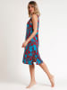 admas Jurk rood/blauw