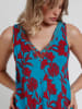 admas Jurk rood/blauw