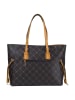 Puccini Shopper in Dunkelbraun - (B)43 x (H)30 x (T)12 cm