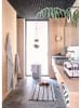 OYOY living design Dywanik łazienkowy "Lina" w kolorze kremowo-czarnym - 60 x 100 cm