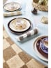 OYOY living design Dessertbord "Jali" lichtbruin/wit - Ø 15,6 cm