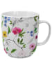 ppd Mok "Flower Power" wit/lichtroze - 400 ml