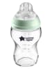 tommee tippee Babyflasche "Closer to Nature" in Transparent/ Grün - 250 ml