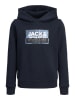 JACK & JONES Junior Hoodie "Logan" donkerblauw