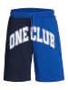 JACK & JONES Junior Sweatshort "Cole" donkerblauw/blauw