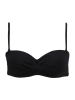 Barts Góra bikini "Solid" w kolorze czarnym