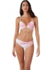 Barts Biustonosz bikini "Tasman" w kolorze biało-jasnoróżowym