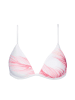 Barts Biustonosz bikini "Tasman" w kolorze biało-jasnoróżowym