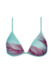 Barts Biustonosz bikini "Tasman" w kolorze turkusowo-fioletowym