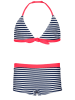 Barts Bikini "Francisco" in Dunkelblau/ Weiß/ Pink