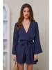 Rodier Lin Linnen jumpsuit donkerblauw