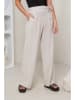 Rodier Lin Leinen-Marlenehose in Creme
