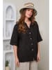 Rodier Lin Linnen blouse zwart