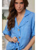 Rodier Lin Leinen-Bluse in Blau