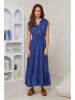 Rodier Lin Leinen-Kleid in Dunkelblau