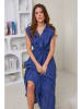 Rodier Lin Linnen jurk donkerblauw