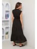 Rodier Lin Leinen-Kleid in Schwarz