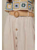 Rodier Lin Lniana spódnica w kolorze beżowym