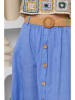 Rodier Lin Lniana spódnica w kolorze niebieskim