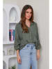 Rodier Lin Linnen blouse kaki