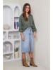 Rodier Lin Linnen blouse kaki