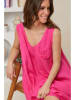 Rodier Lin Leinen-Kleid in Pink